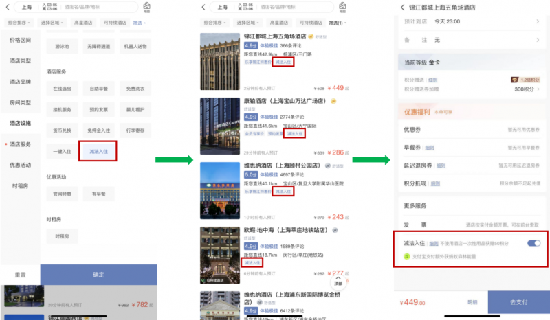 锦江酒店（中国区）联动蚂蚁森林 全新上线“减法住宿”绿色公益行动