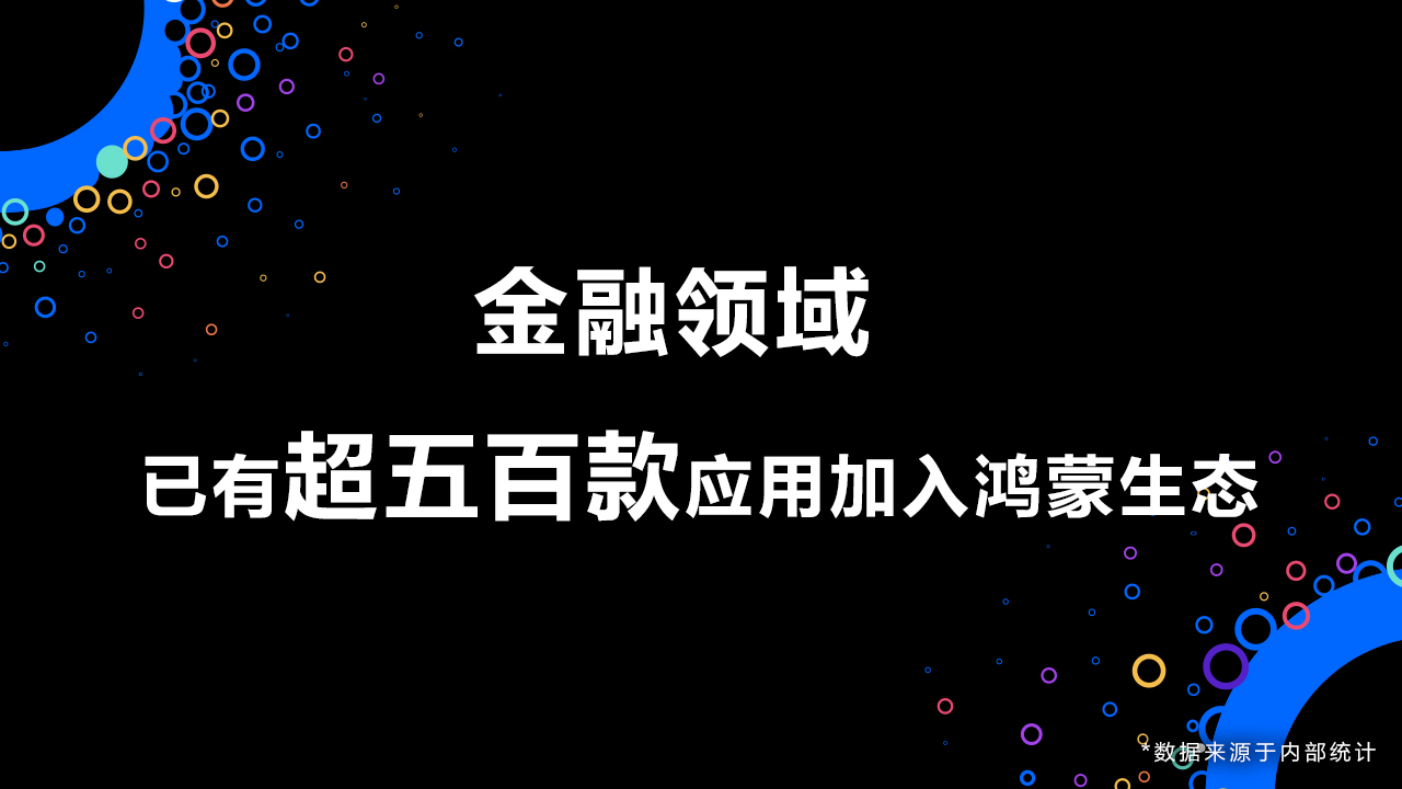 超五百款金融领域应用加入鸿蒙生态 为6月鸿蒙原生开启Beta冲刺前进