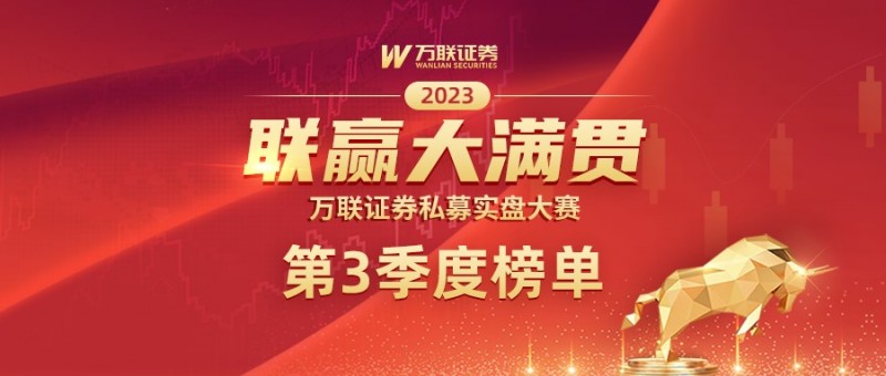 “联赢大满贯”2023年万联证券私募实盘大赛 第三季度（24年2-4月）榜单正式发布！