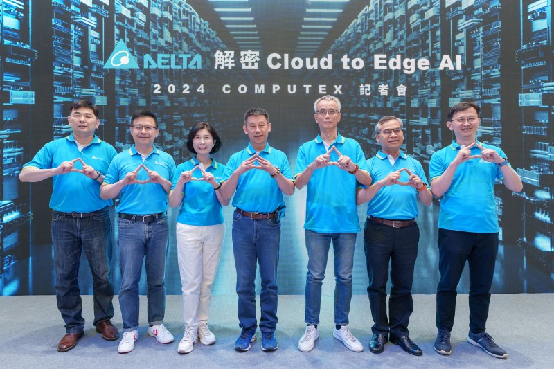 台达“解密Cloud to Edge AI”  于COMPUTEX 2024展出驱动AI技术