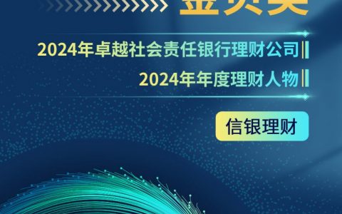 积极践行社会责任 诠释金融使命担当 信银理财荣获“金贝奖”两项殊荣