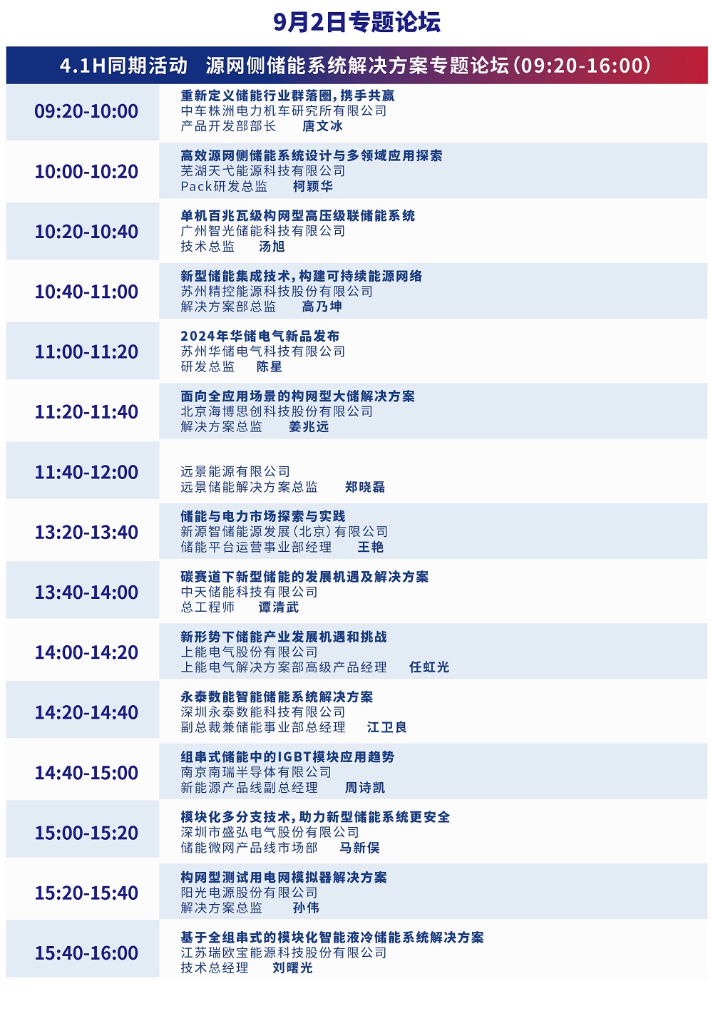 演讲嘉宾+议程发布!储能领跑者联盟第十一届中国国际光储充大会精彩抢先看