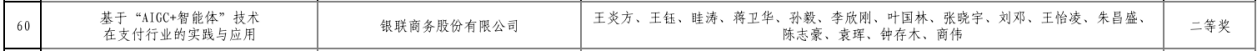 做好科技金融大文章 银联体系两项目获得中国人民银行2023年度“金融科技发展奖”