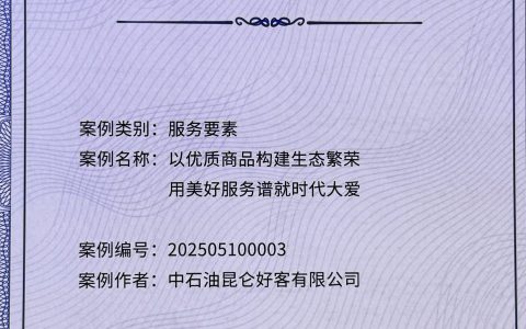 昆仑好客入选中国国家品牌网品牌价值“五要素”优秀案例